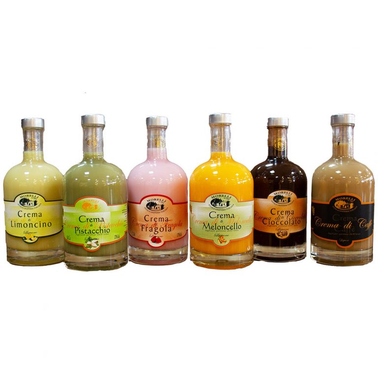 Morelli Artisan Italian Creme Liqueurs 6 Bottles La Cantina Direct